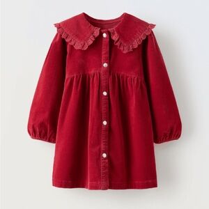 Zara Corduroy Dress
